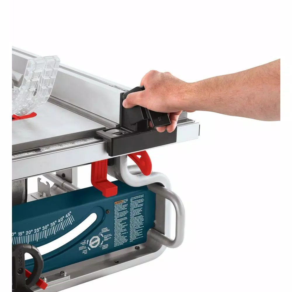 Bosch 10 in. Corded Portable Table Saw, 15 Amp, 4 HP with Smart Guard System