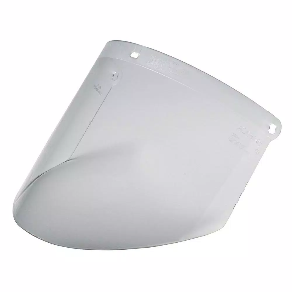 3M WP96 Clear Polycarbonate Faceshield, Molded, High Impact Protection (Case of 10)
