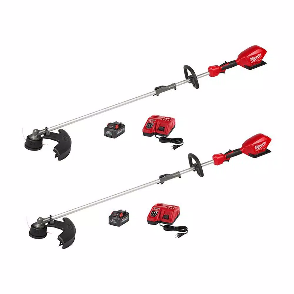 Milwaukee M18 FUEL QUIK-LOK String Trimmer Kit with (2) 8.0 Ah Batteries and Charger
