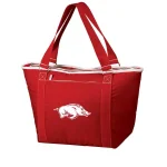 Picnic Time Arkansas Razorbacks Topanga 24-Can Soft-Side Cooler Tote - Red thumbnail 1