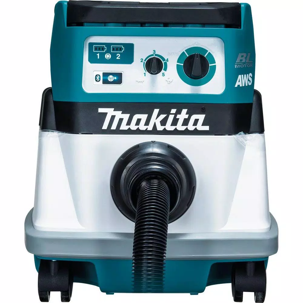 Makita 18V X2 LXT 36V Brushless Cordless 4 Gal. HEPA Dry Dust Extractor with AWS