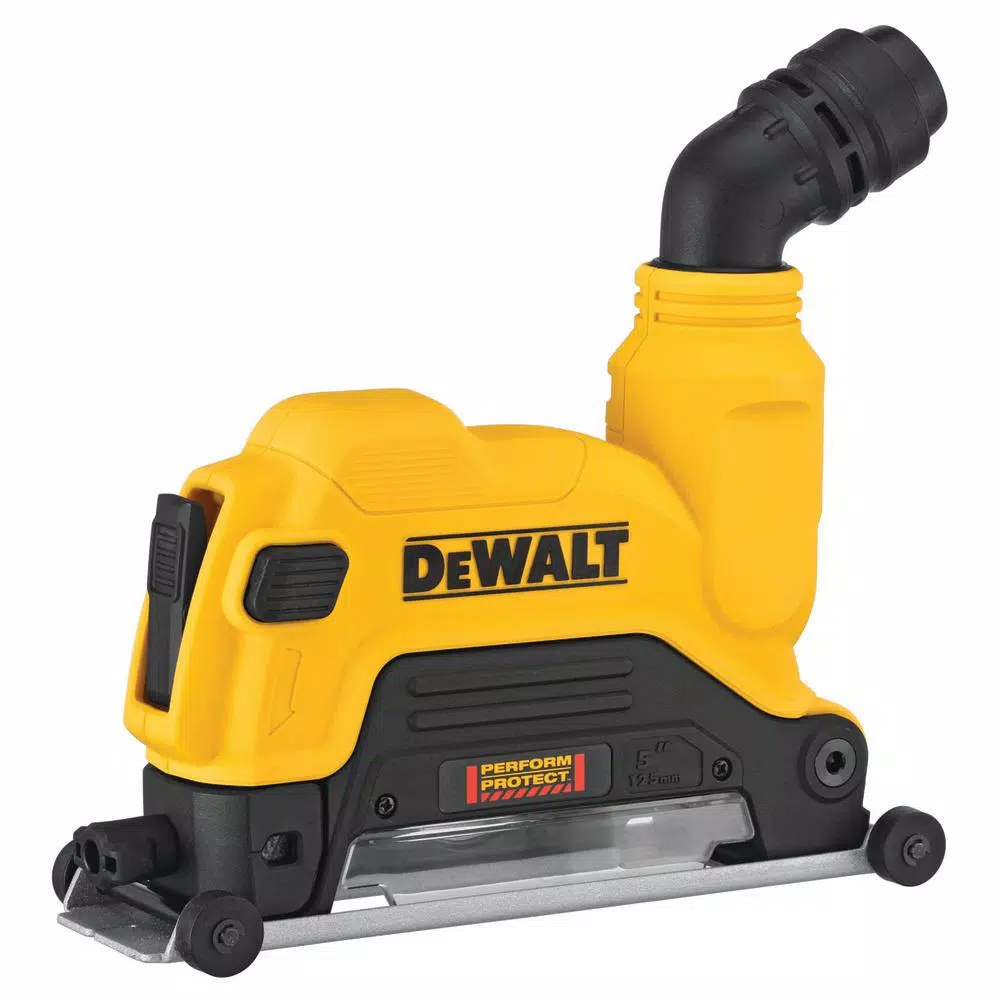 DEWALT 4-1/2 in. to 5 in. Grinder Cutting Dust Shroud with Adjustable Shoe
