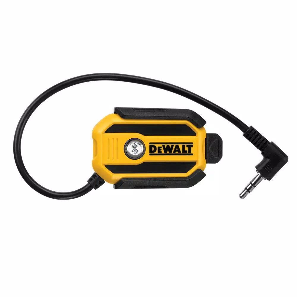 DEWALT DCR002 Bluetooth Radio Adapter for Jobsite Radios and Auxiliary Inputs