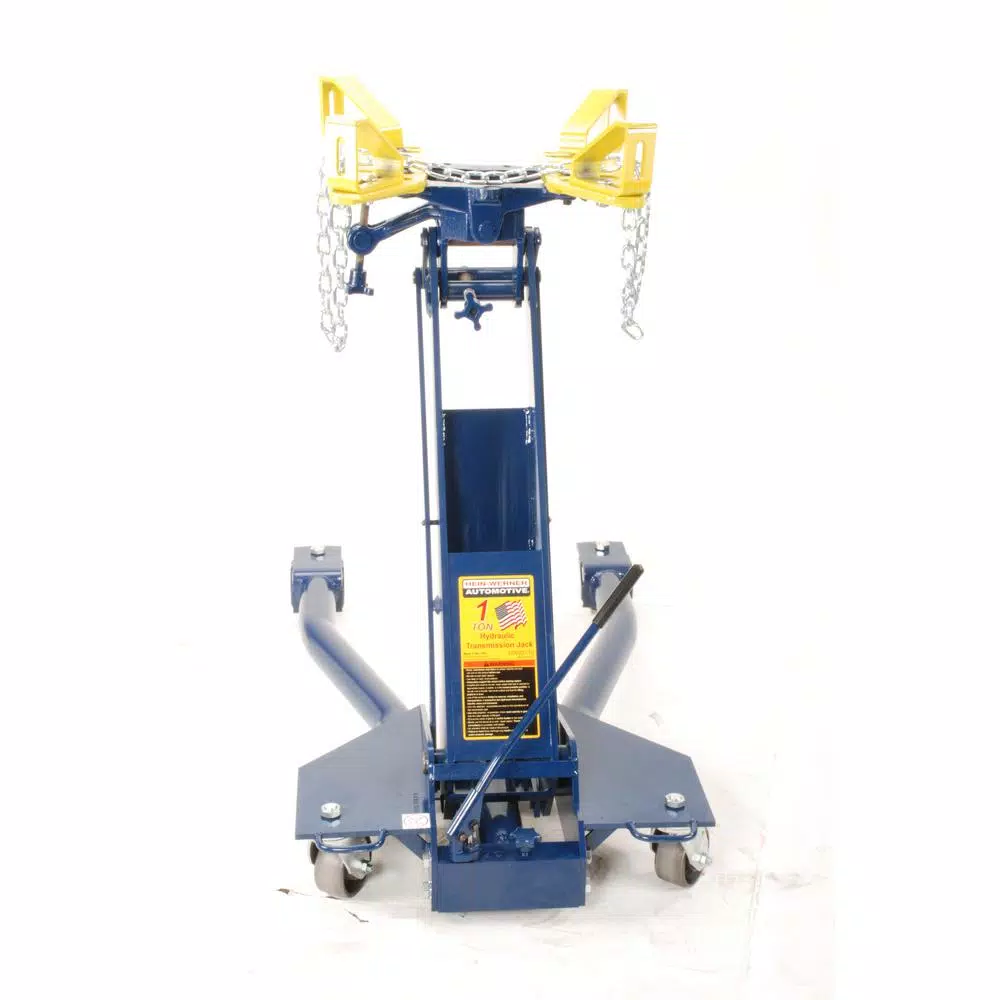 Hein-Werner HW93718 1-Ton Capacity Blue Floor Transmission Jack
