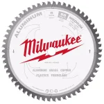 Milwaukee 8 in. 58T Carbide Teeth Aluminum and Metal Cutting Circular Saw Blade thumbnail 1