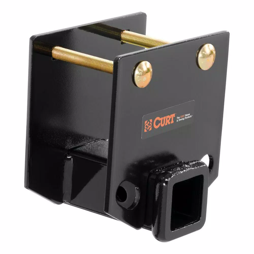 CURT RV Bumper Hitch with 2" Receiver, Fits 4" x 4" Bumper Beams