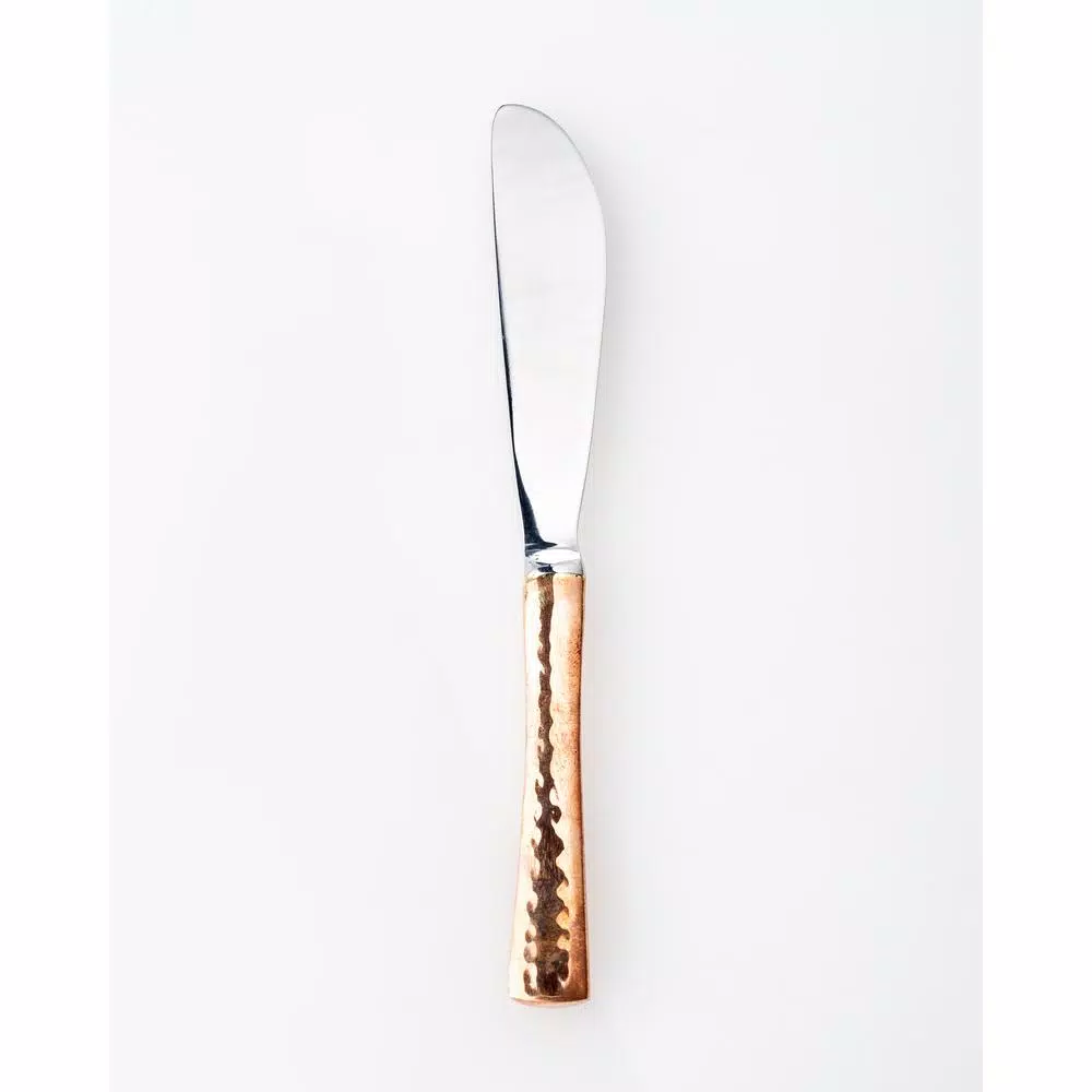 Abigails Element Collection Hammered Copper Spreader Set, 3-Piece Serving Set