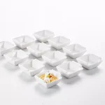 MALACASA 2.5 in. White Porcelain Ramekins Set of 12, Ceramic Souffle Dishes and Serving Bowls thumbnail 7