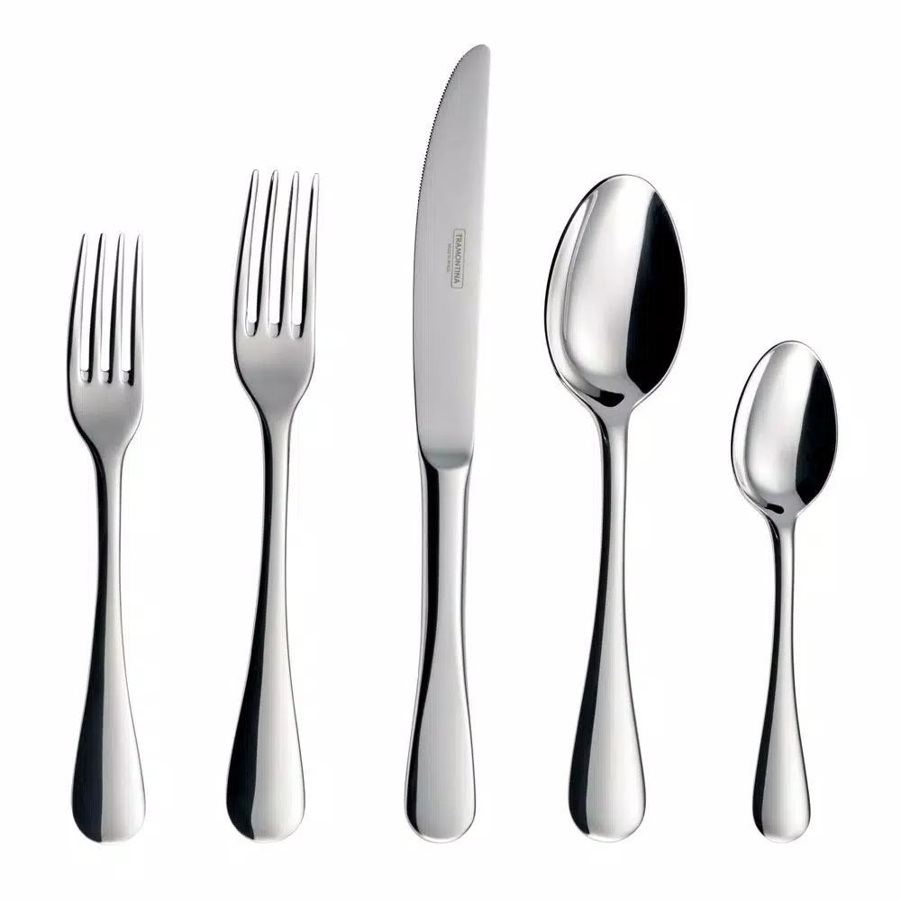 Tramontina Classic 20-Piece 18/10 Stainless Steel Flatware Set, Service for 4