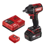 Skil PWRCore 20V Brushless 1/2 in. Cordless Impact Wrench Kit with 5.0 Ah Battery and PWRJump Charger thumbnail 1