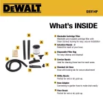 DEWALT 14 Gal. Poly Wet/Dry Vacuum, 6 Peak HP, 120V thumbnail 3