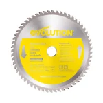 Evolution Power Tools 9 in. 60-Teeth Carbide Metal Cutting Saw Blade for Stainless Steel thumbnail 1