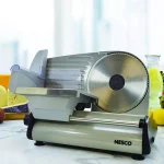 Nesco FS-200 Everyday 180W Electric Food Slicer with 7.5 in. German Solingen Blade thumbnail 4