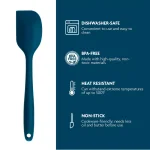 Ovente Premium Silicone Spatula with Stainless Steel Core, Heat-Resistant up to 500°F, BPA-Free thumbnail 2