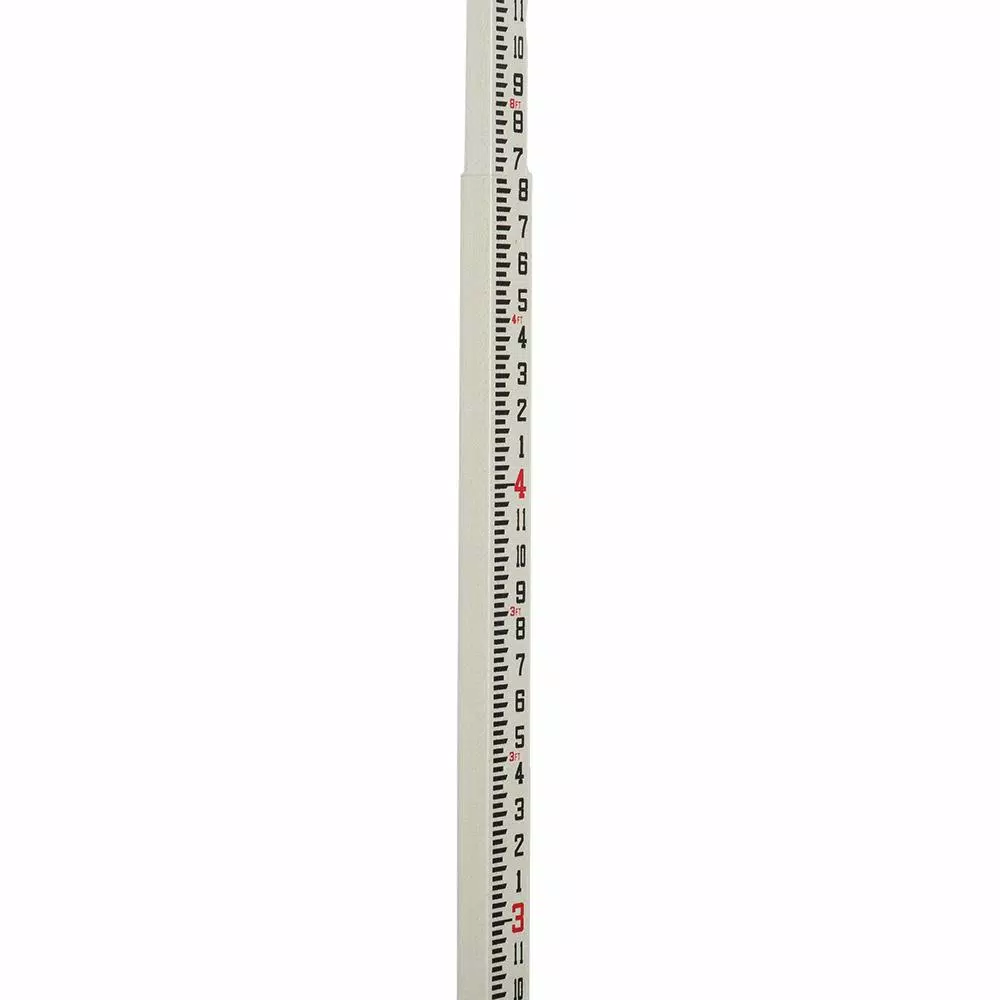 Adir Pro Fiberglass Grade Rod, 13 ft. Telescoping Leveling Rod