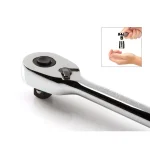 Tekton 1/2 in. Drive x 10.5 in. Quick-Release Ratchet, 90-Tooth Ultra-Compact Design thumbnail 10