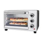 PREMIUM 1440W 6-Slice Silver Toaster Oven with 0.6 cu. ft. Capacity and Automatic Shut-Off thumbnail 2