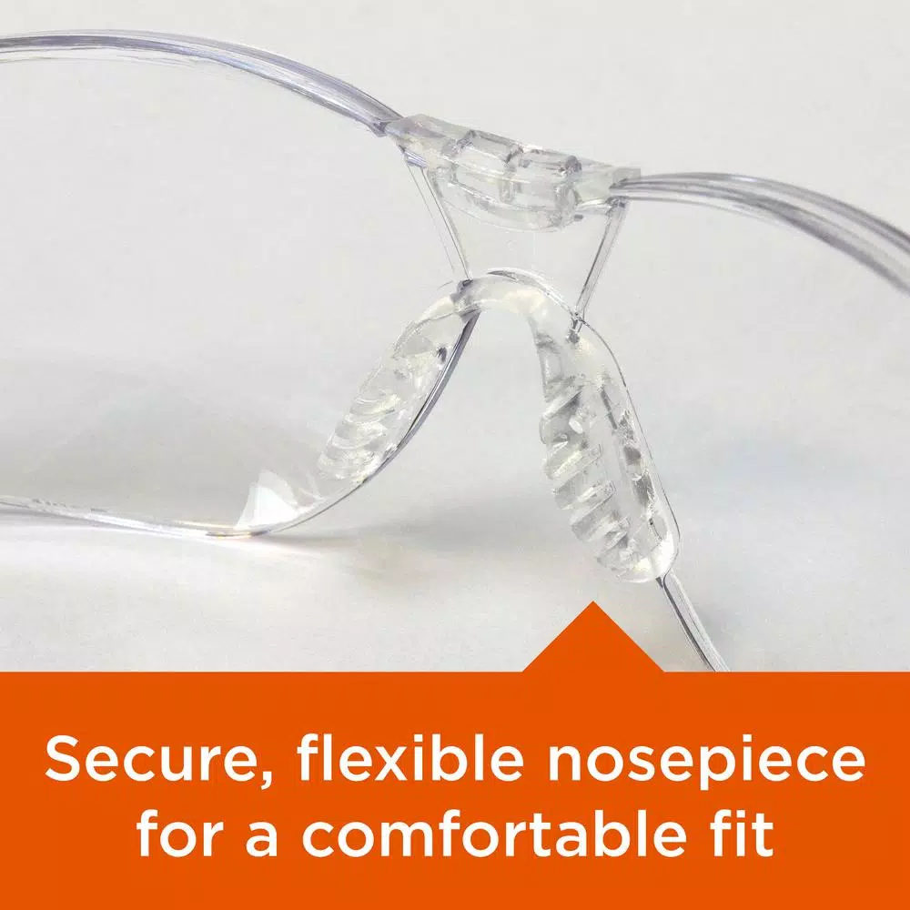 BLACK+DECKER BD250 High Performance Lightweight Safety Eyewear with Clear Lens