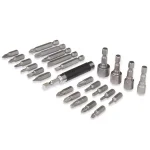 Stalwart 26-Piece Power Bit and SAE Nut Driver Set with Ergonomic Handle and Storage Case thumbnail 4