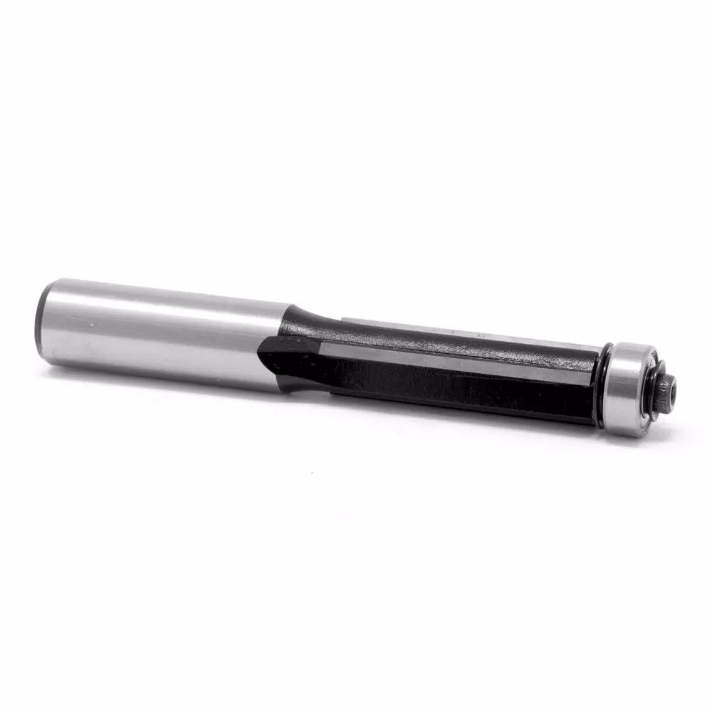 WEN 1/2 in. Flush Trim 3-Wing Carbide Tipped Router Bit, 1/2 in. Shank