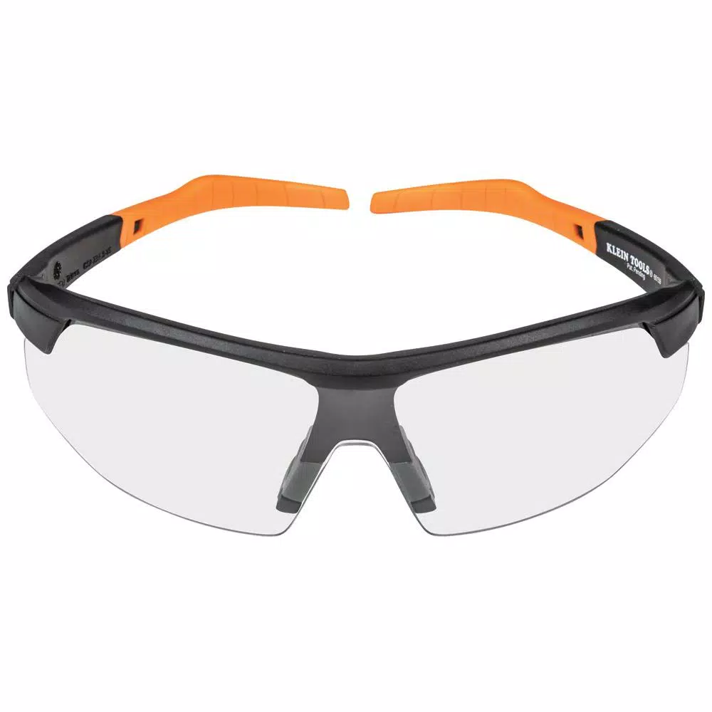 Klein Tools Safety Glasses, Clear Polycarbonate Lens, Anti-Fog & Scratch Resistant, 2-Pack