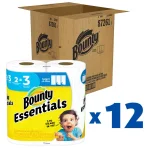 Bounty Select-A-Size White Paper Towel Rolls, 24 Rolls (12-Pack of 2 Giant Rolls) thumbnail 1