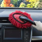 Stalwart Red Car Duster 2-Pack - Soft Cotton Yarn Microfiber Duster for Auto Interiors and Home thumbnail 7