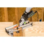 Genesis GPCS535K 3-1/2 in. 5.8 Amp Compact Plunge Circular Saw Kit with Laser and Accessories thumbnail 8