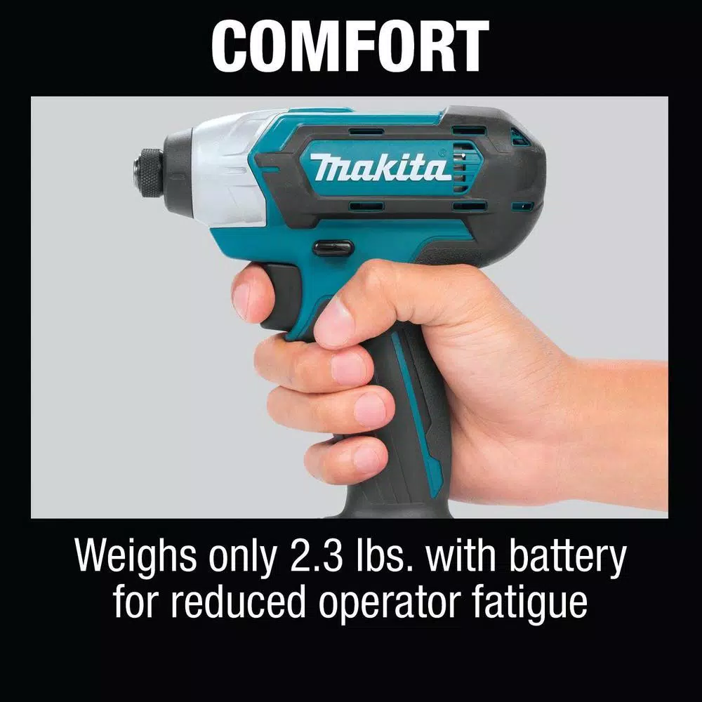 Makita 12V MAX CXT Cordless 3/8 in. Drill and Impact Driver Combo Kit with (2) 1.5Ah Batteries, Charger, and Bag