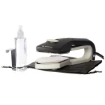 Unbranded EazzyPress Quick Iron - Dual-Sided Hanger Iron with Teflon-Coated Plates thumbnail 1