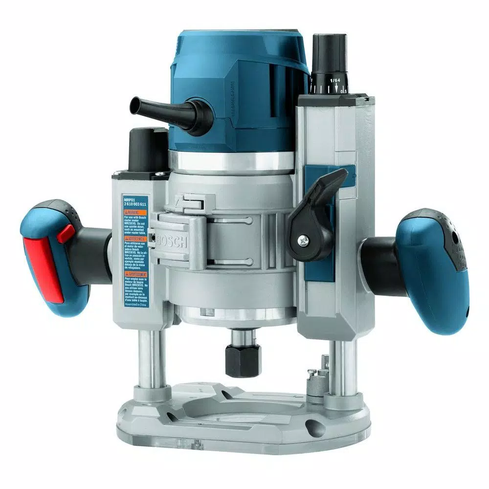 Bosch 15 Amp 2.3 HP Electronic Variable-Speed Plunge Base Router with LED Light