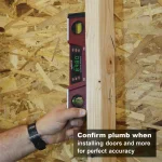 Calculated Industries AccuMASTER Pro 10 in. Digital Torpedo Level with Magnetic V-Groove and LED Display thumbnail 7