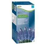 Brite Star 70-Count Blue Faceted C6 LED String Light Set (Set of 2) - Indoor/Outdoor thumbnail 2