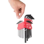 Steelman 26-Piece SAE and Metric Long Arm Hex Key Wrench Set thumbnail 6