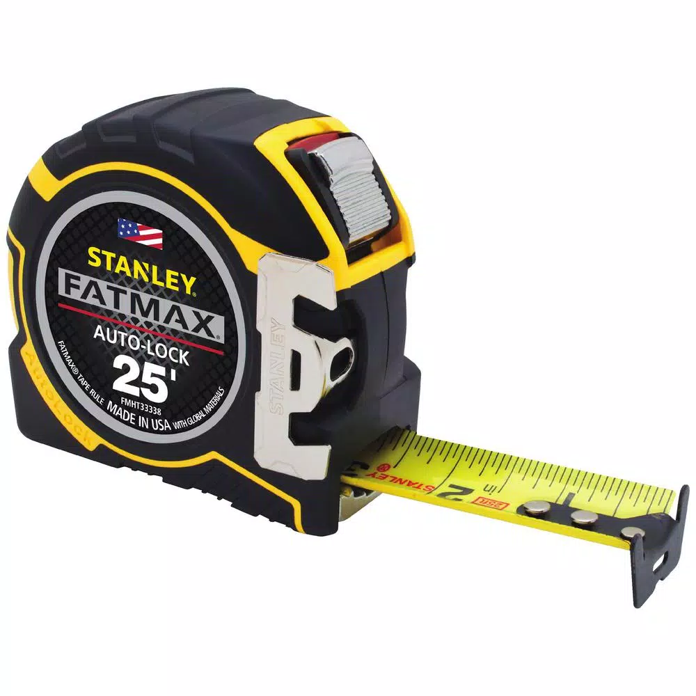 STANLEY FATMAX 25 ft. x 1-1/4 in. Auto Lock Tape Measure, 4-Pack