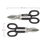 TEKTON 10 in. Straight Pattern Tin Snips, Forged Carbon Steel thumbnail 5