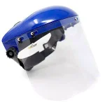 Bison Life Ratchet Headgear for Face Shields, High-Strength Thermoplastic, Blue thumbnail 3
