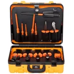Klein Tools 13-Piece Insulated Hand Tool Utility Kit with Carrying Case thumbnail 2