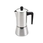 BonJour Coffee & Tea 6-Cup Stainless Steel Stovetop Espresso Maker thumbnail 1