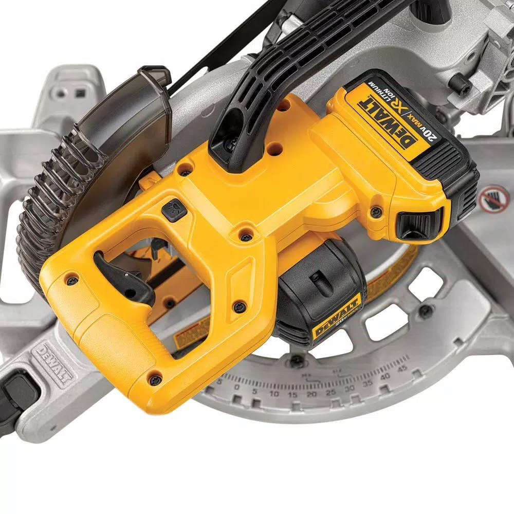 DEWALT 20V MAX Cordless 7-1/4 in. Miter Saw and Compact Router Combo Kit