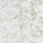 Laura Ashley Harper Jade Green Floral Cotton Throw Pillow, 14 x 20 in. thumbnail 5