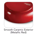 Tramontina Gourmet Ceramica Deluxe 11 in. Stir-Fry Pan, Metallic Red thumbnail 5