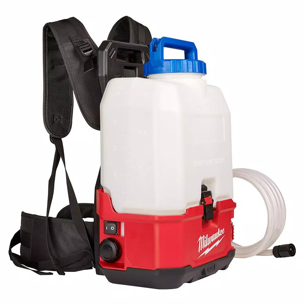 Milwaukee M18 FUEL 9 in. Cut Off Saw with ONE-KEY & M18 SWITCH TANK 4 Gal. Backpack Water Supply Kit