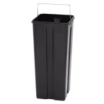 Step N' Sort 16 Gallon Red 2-Compartment Stainless Steel Trash and Indoor Recycling Bin thumbnail 5