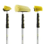 DocaPole Ultimate 3-Brush Kit with 24 ft. Extension Pole for High-Reach Cleaning thumbnail 1