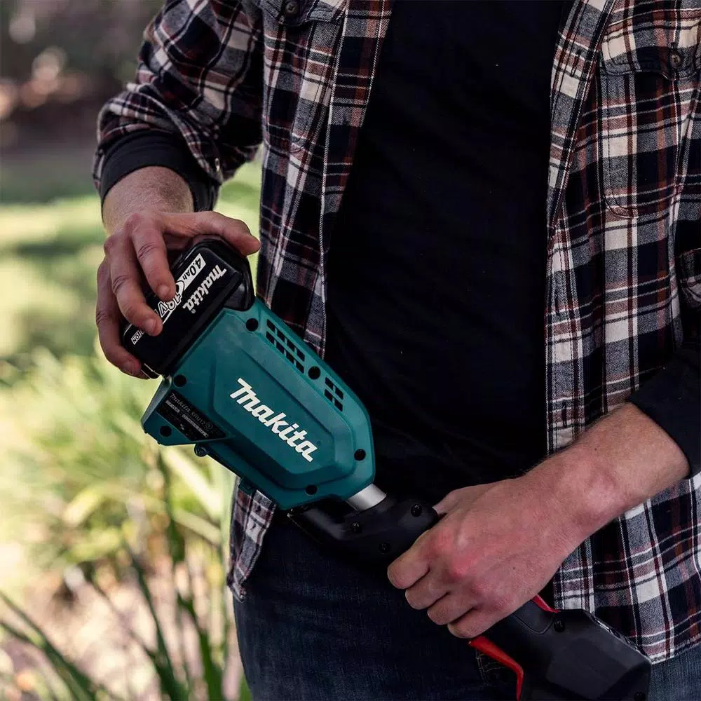 Makita 18V LXT Brushless Cordless String Trimmer Kit with 4.0 Ah Battery, Charger, and Bonus Trimmer Line