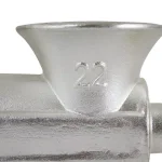 Chard Collection No. 22 Heavy-Duty Manual Meat Grinder, Black Stainless Steel thumbnail 2