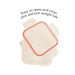 Cook Pro 24-Piece Lock and Seal Food Storage Container Set with Airtight Lids thumbnail 7