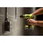 RYOBI 18V ONE+ 1/2 in. Cordless Hammer Drill/Driver Kit with 1.5 Ah Battery thumbnail 7
