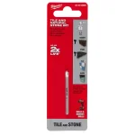 Milwaukee 1/8 in. Carbide Tipped Masonry Drill Bit for Tile, Stone, Granite, and Glass thumbnail 5
